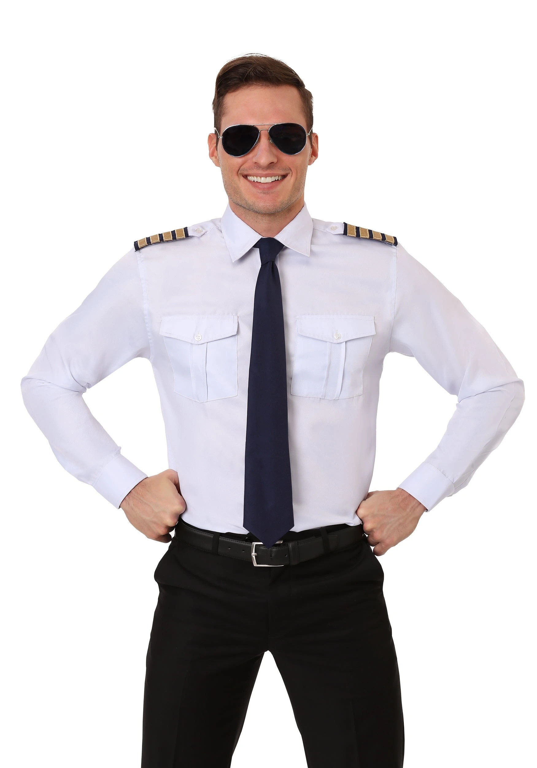 Pilot Long Sleeve Shirt For Adults