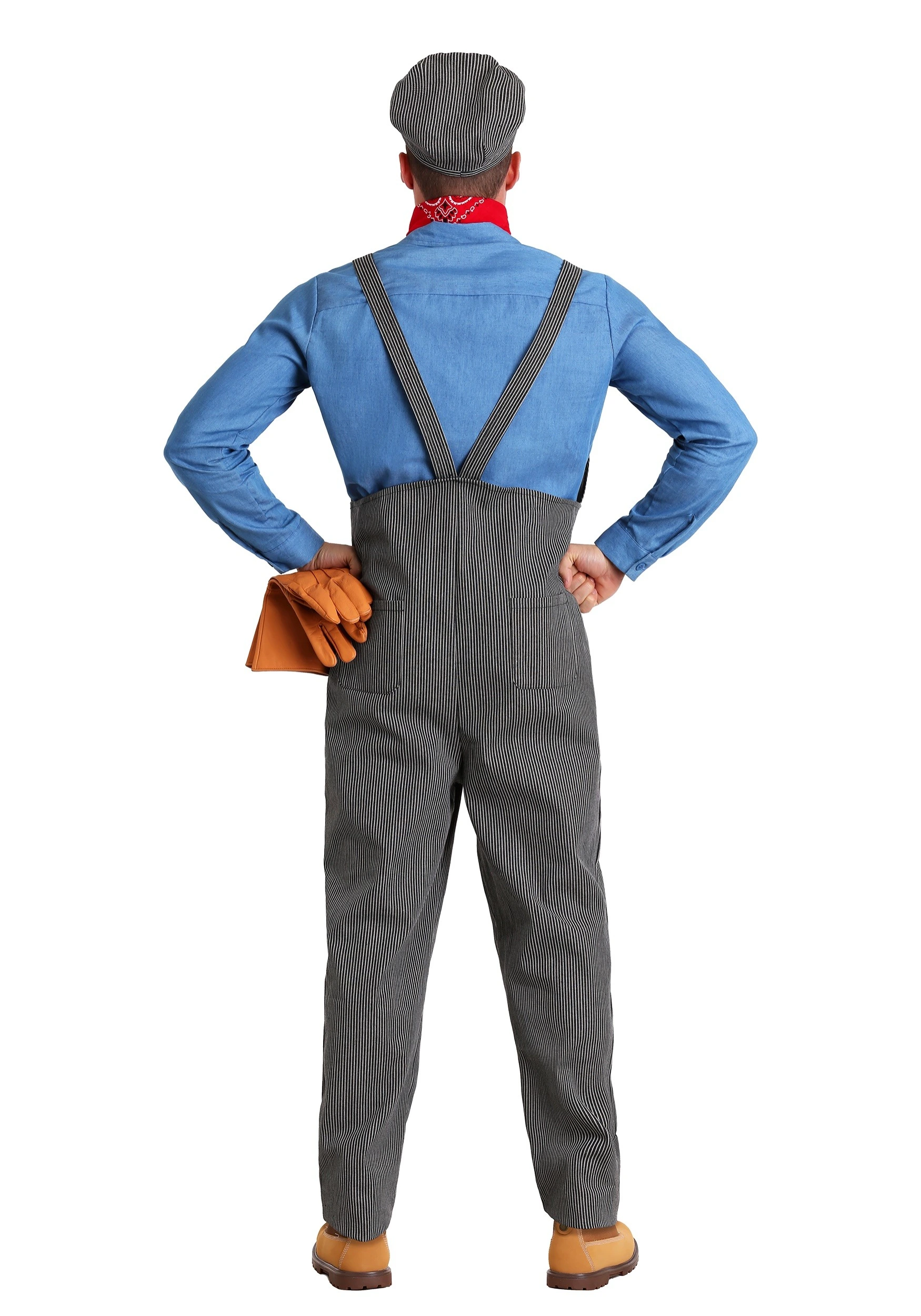Plus Size Train Engineer Adult Costume - Image 2