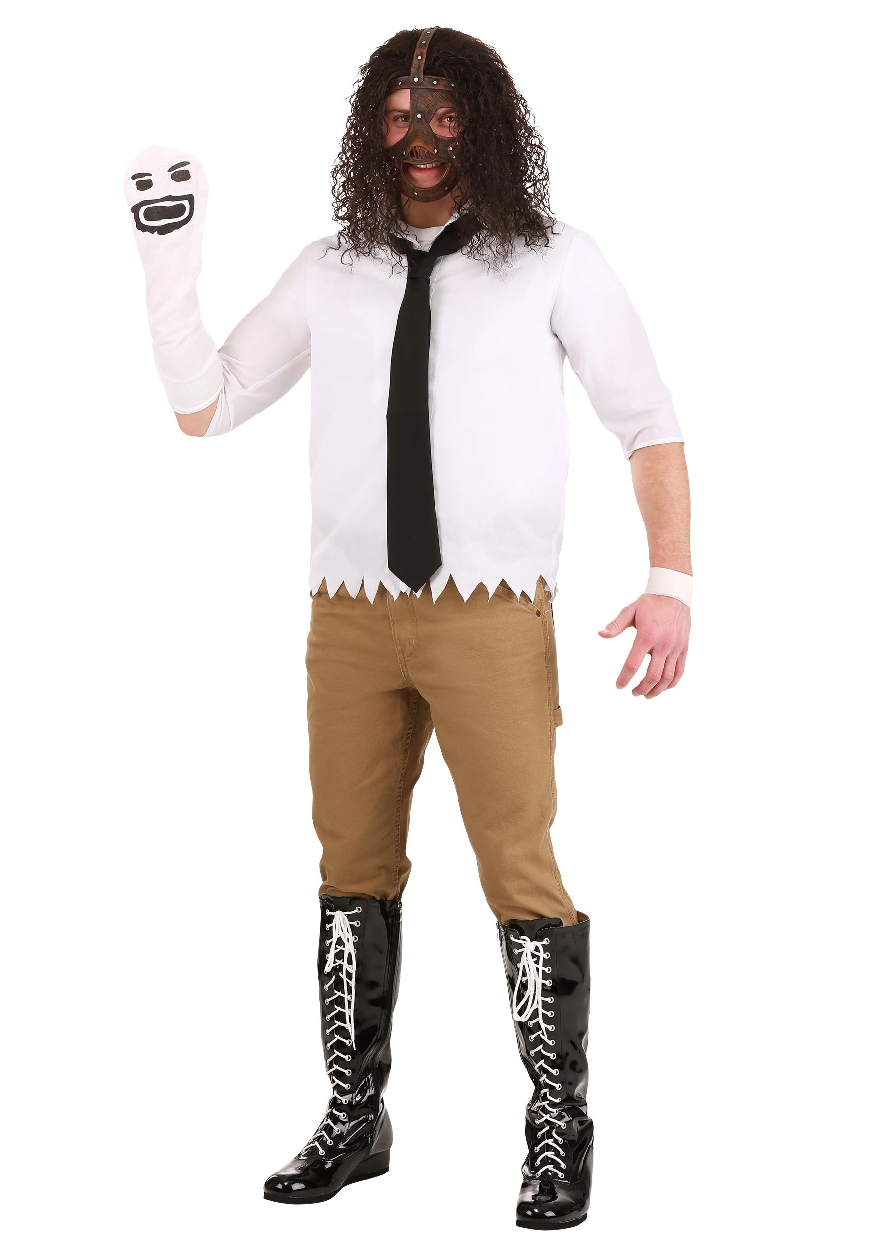 WWE Adult Mankind Costume - Image 2