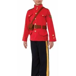Canadian Mountie Costume For Boys