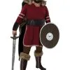 Men's Burgundy Viking Costume
