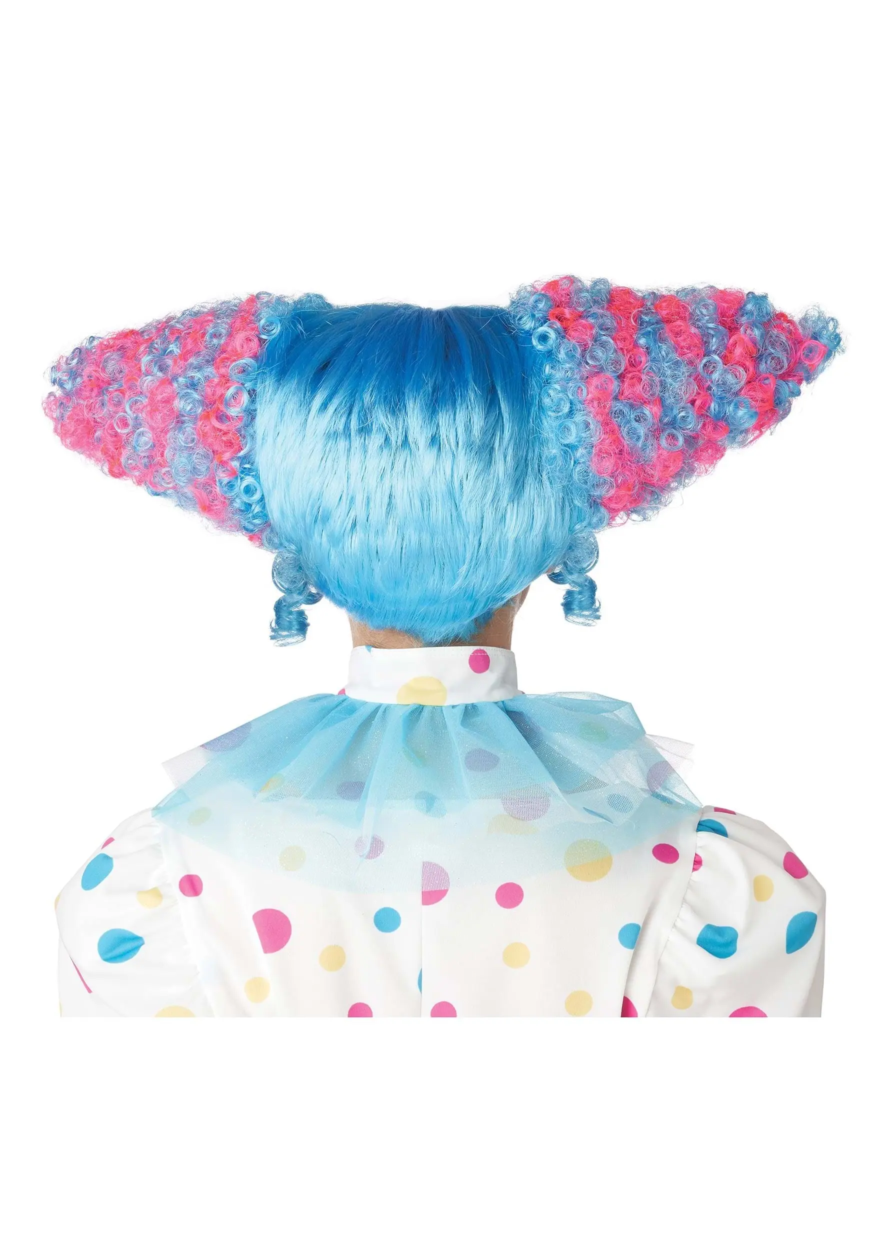 Clown Funhouse Cotton Candy Wig - Image 2