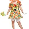 Adult Plus Size Giggles The Clown Costume