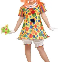 Adult Plus Size Giggles The Clown Costume