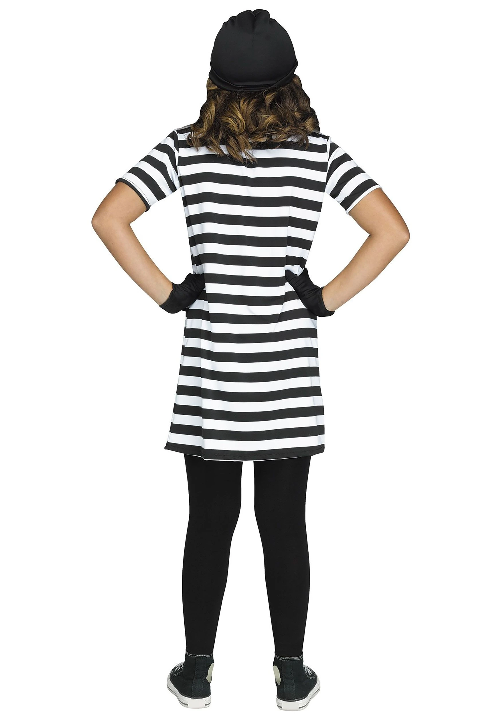 Bank Burglar Costume For Girls - Image 2