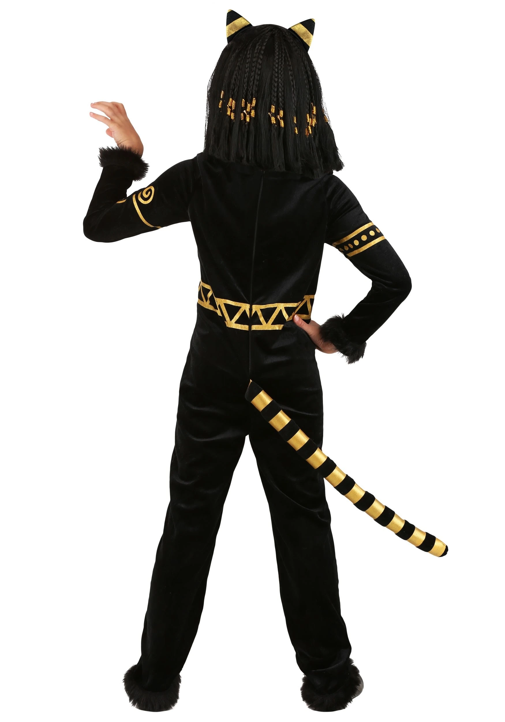 Bastet Goddess Costume For Girls - Image 2