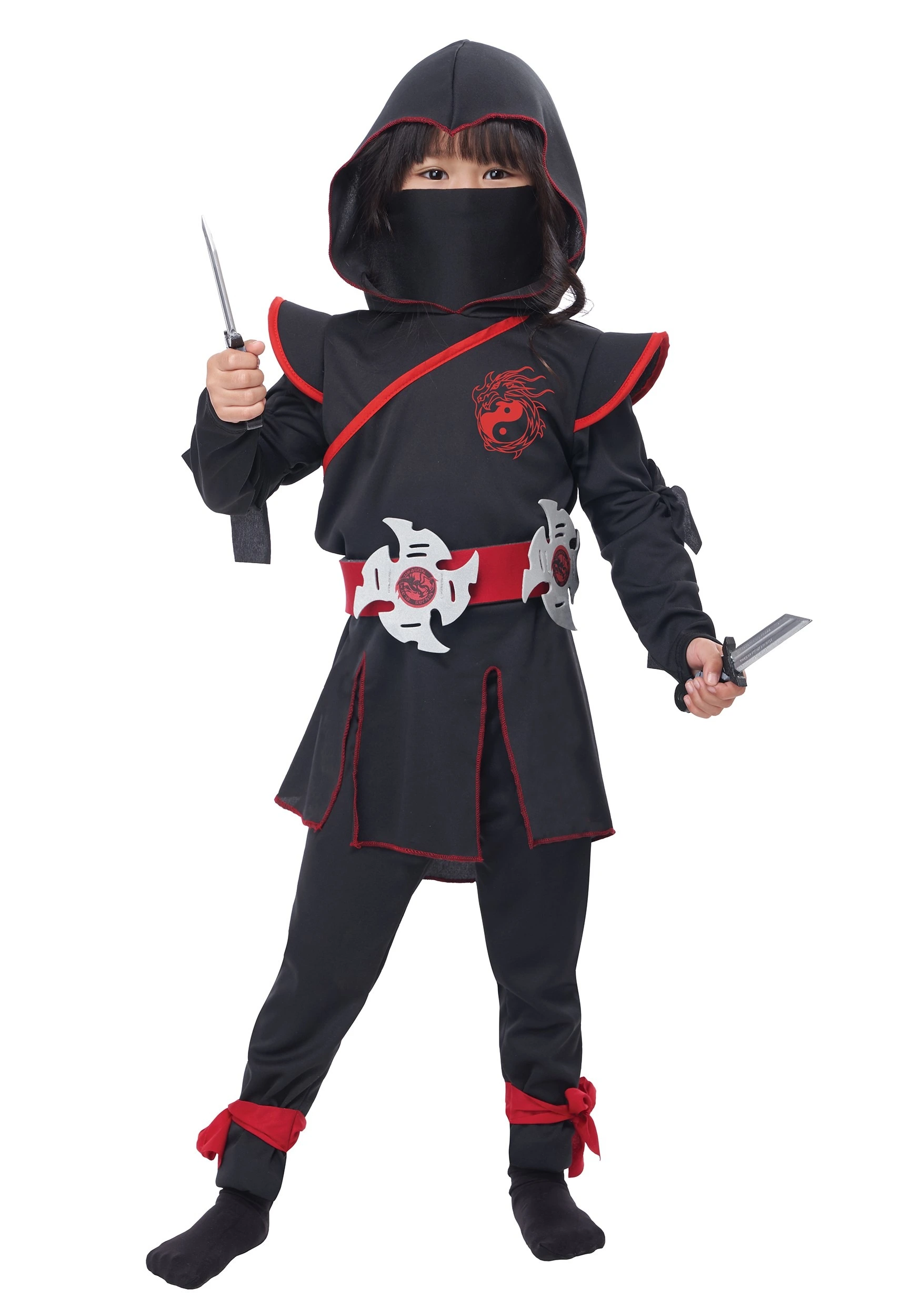 Lil' Ninja Girl's Costume - Image 2