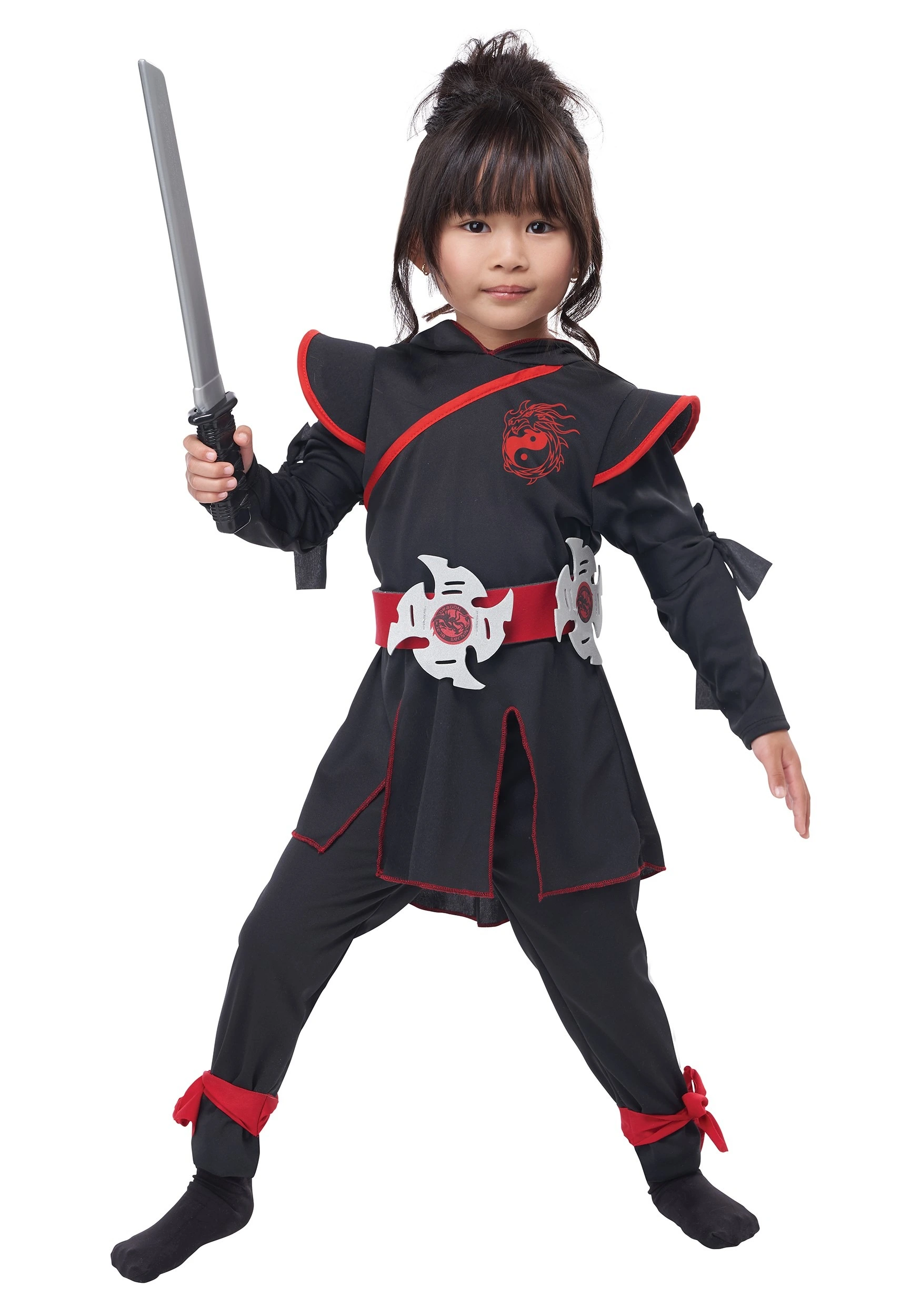 Lil' Ninja Girl's Costume