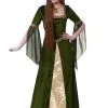 Green Renaissance Adult Lady Costume