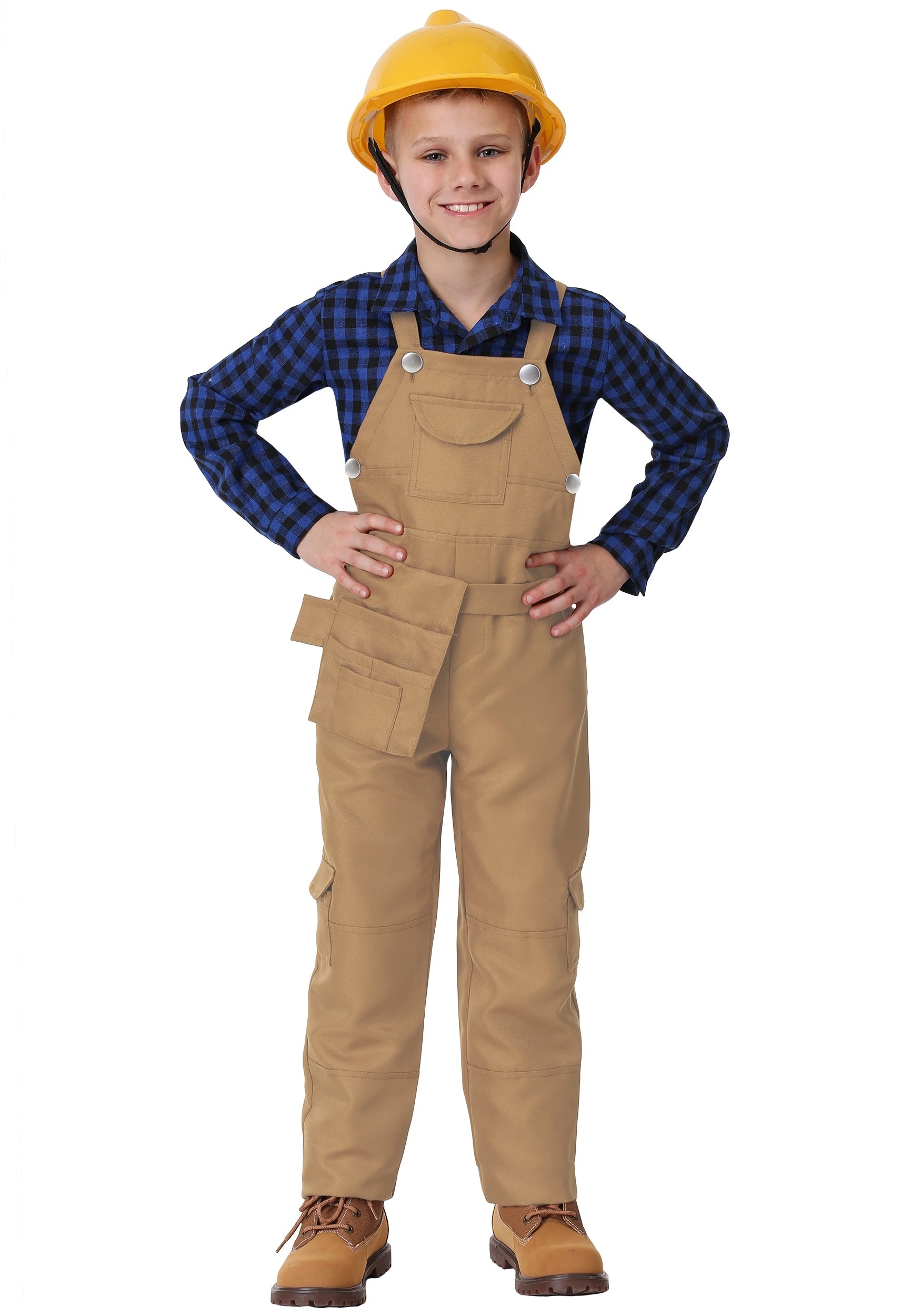 Construction Laborer Costume For Kids - Image 2