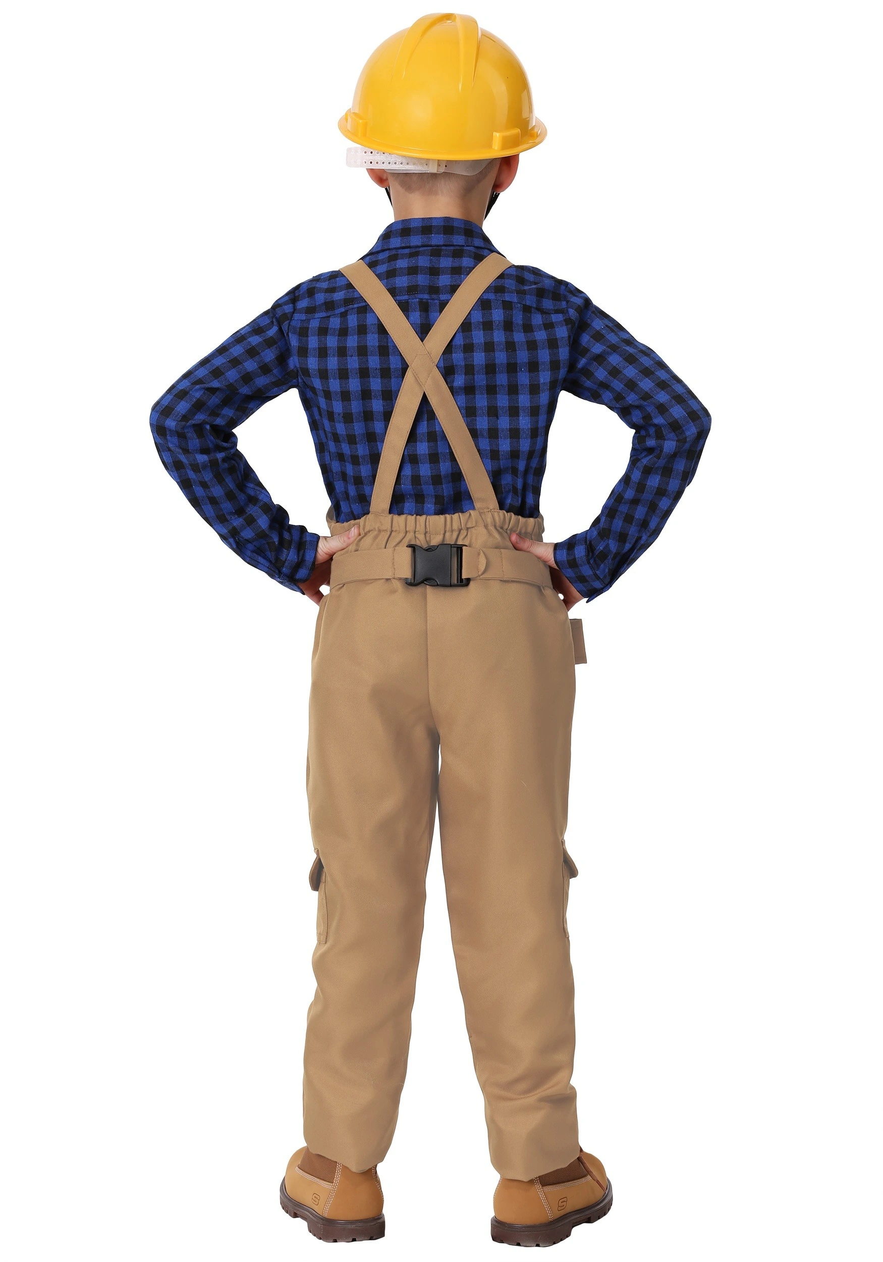 Construction Laborer Costume For Kids - Image 3