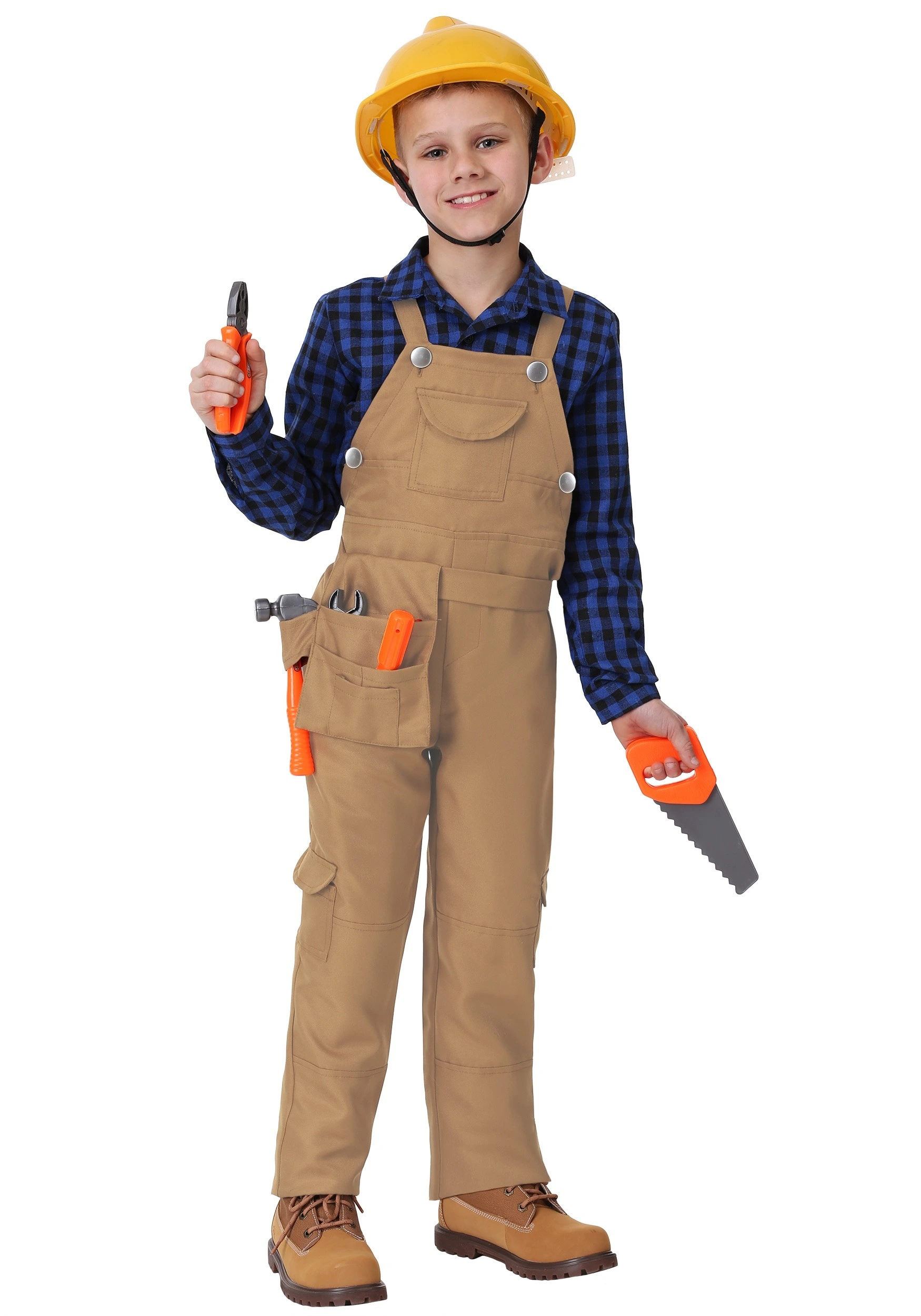 Construction Laborer Costume For Kids