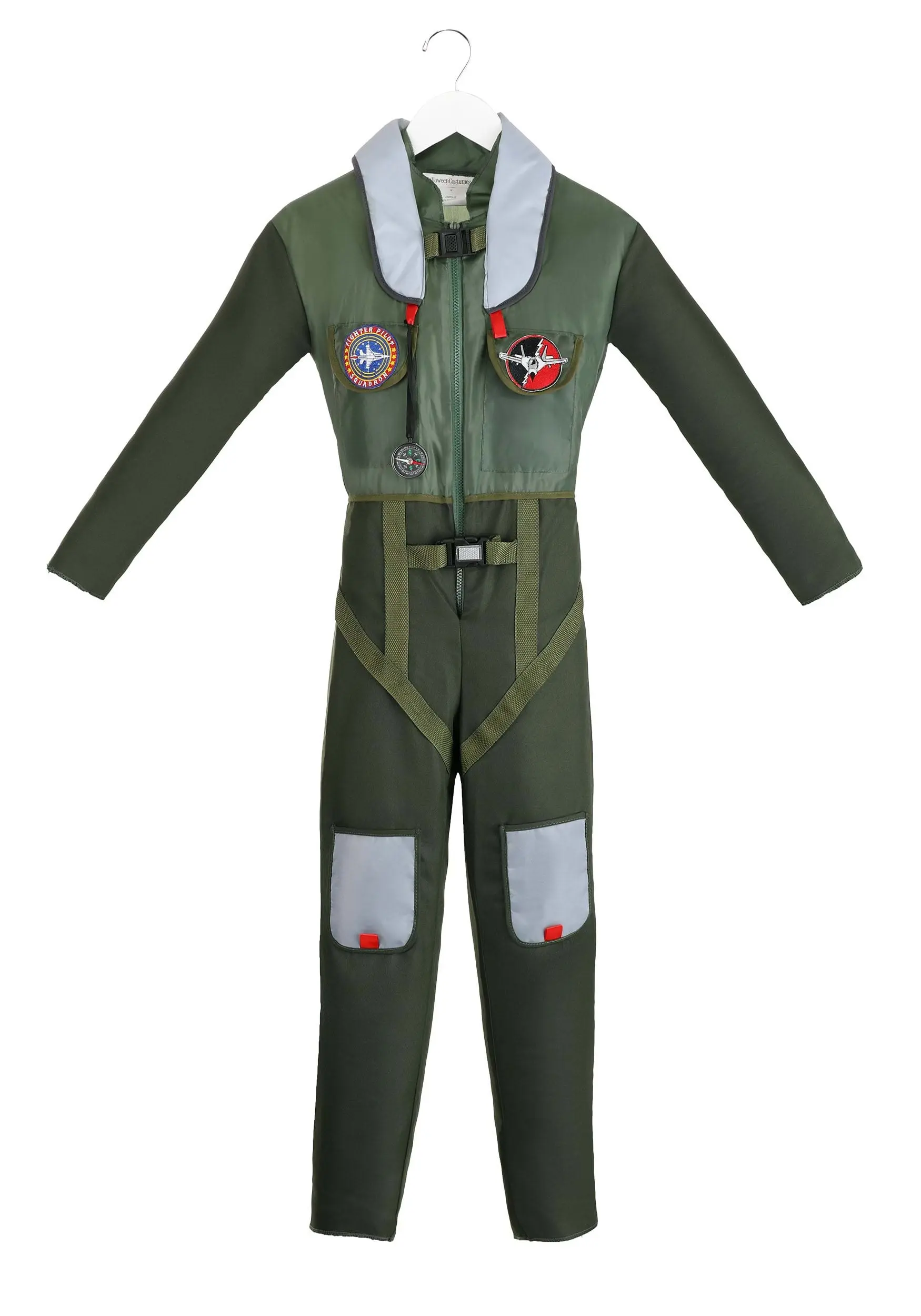 Daring Fighter Pilot Kid's Costume - Image 11