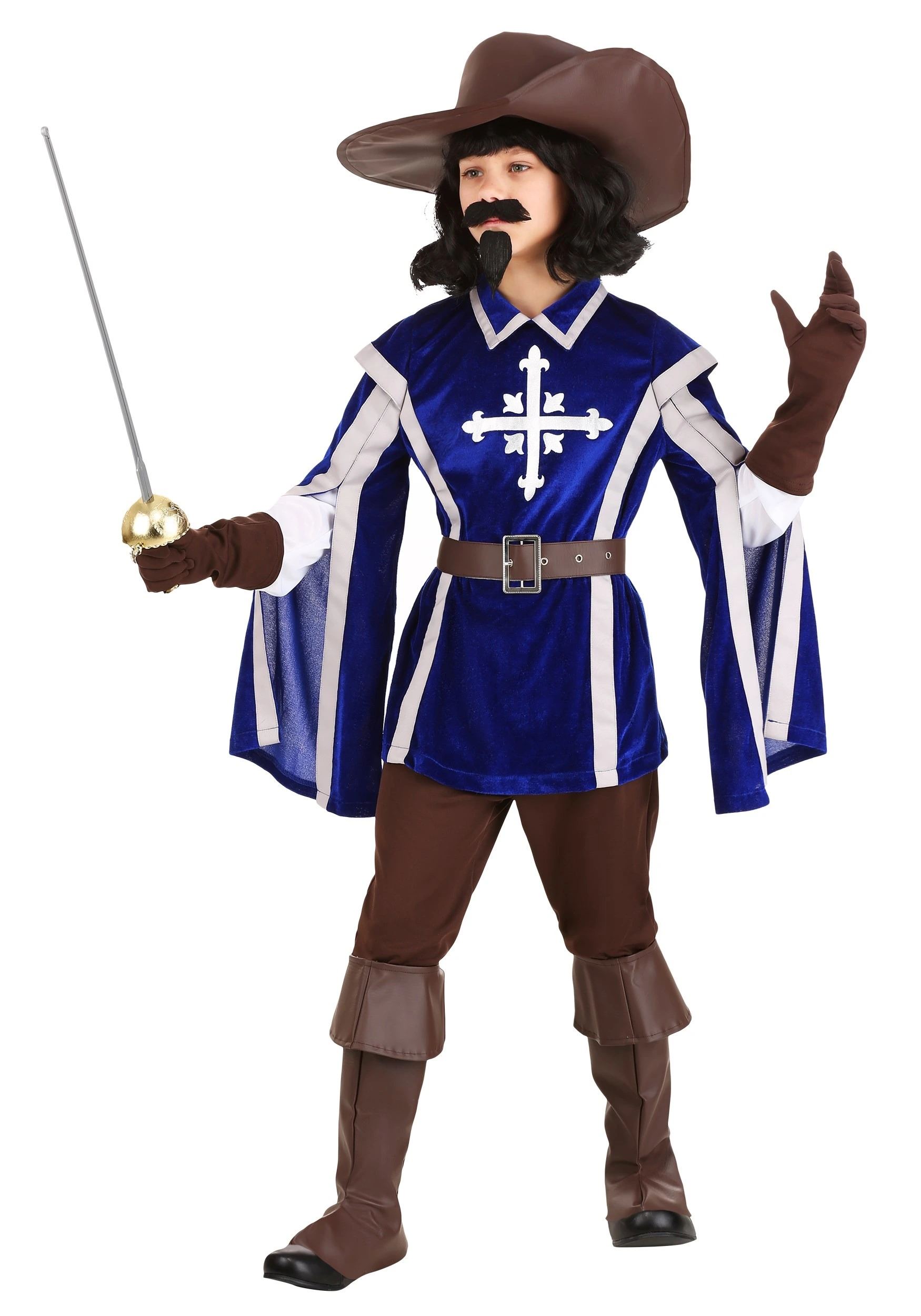 Mighty Musketeer Costume For Kids