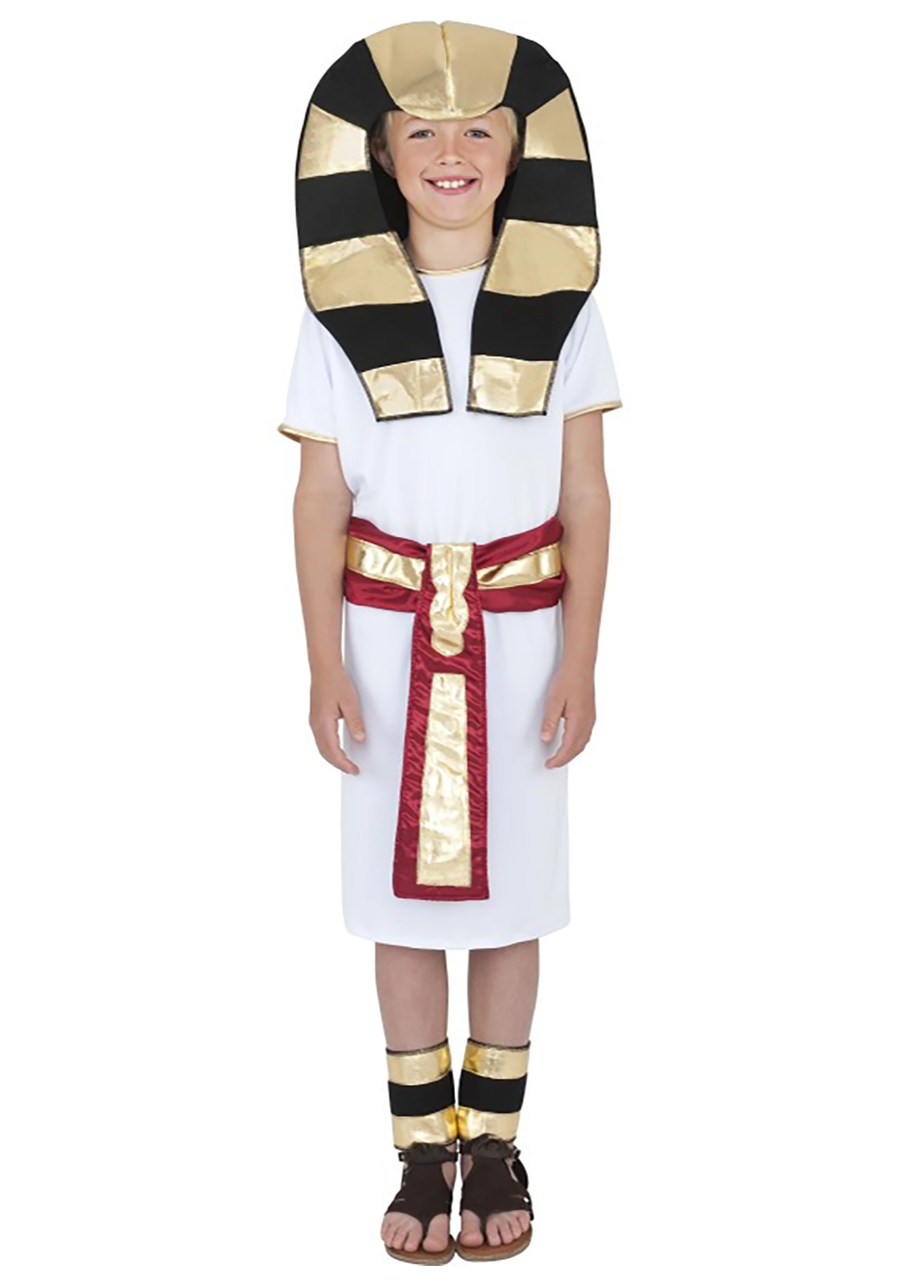 Tunic Pharaoh Costume For Kids