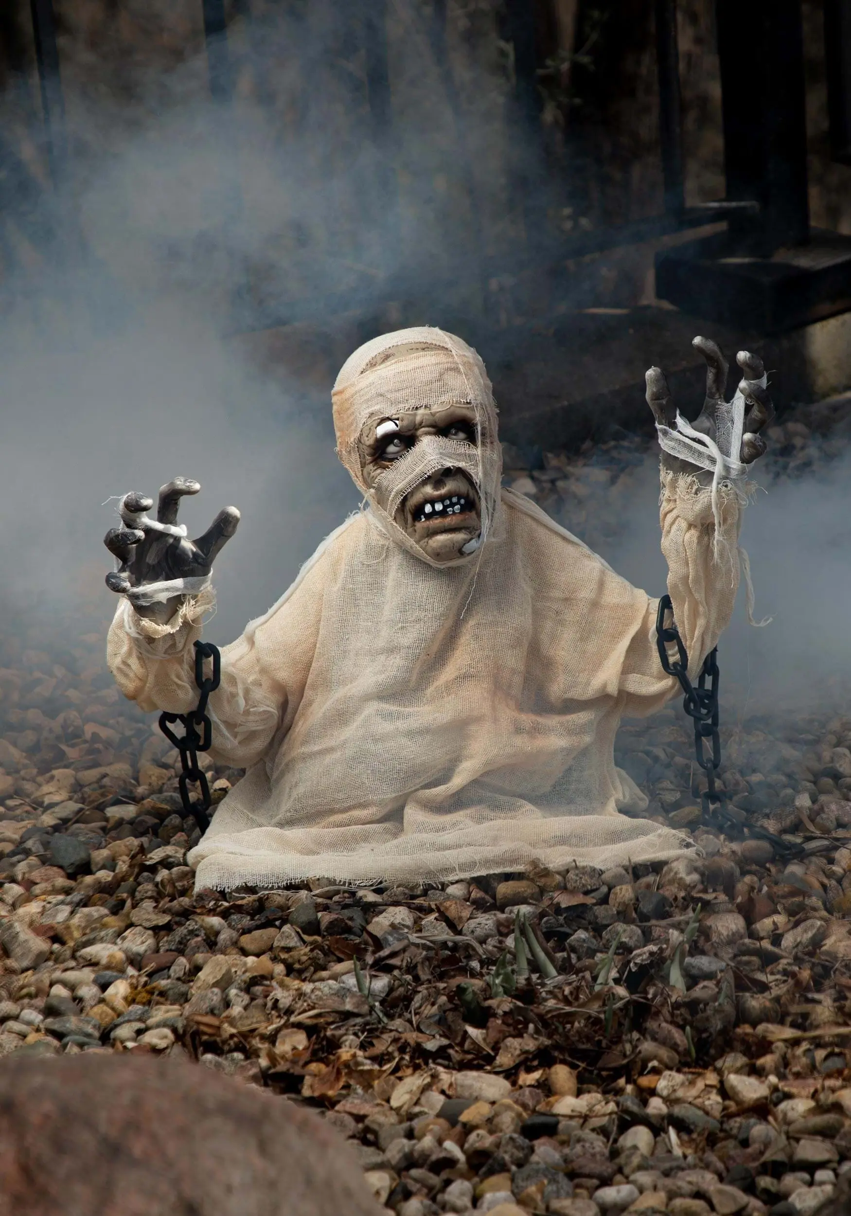 Animated Mummy Life-size Groundbreaker