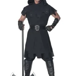 Dark Medieval Executioner Costume For Men