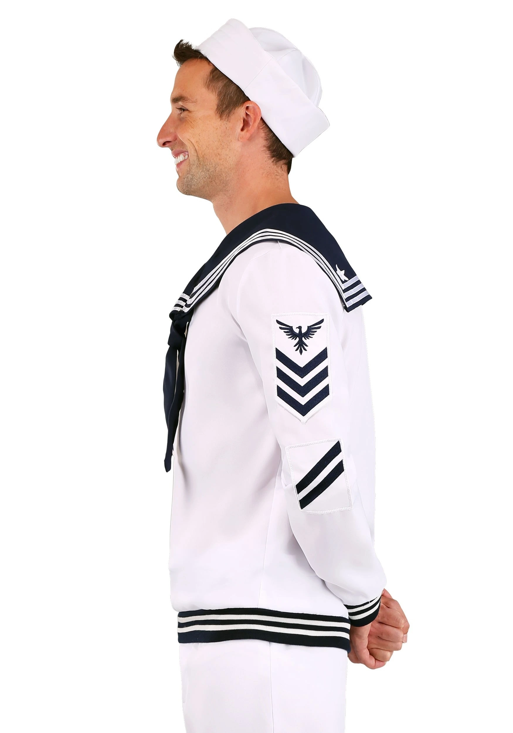 Deckhand Sailor Men's Costume - Image 2
