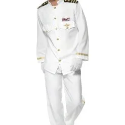 Deluxe Ship Captain Men's Costume
