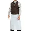 Plus Size Old West Bartender Costume For Men