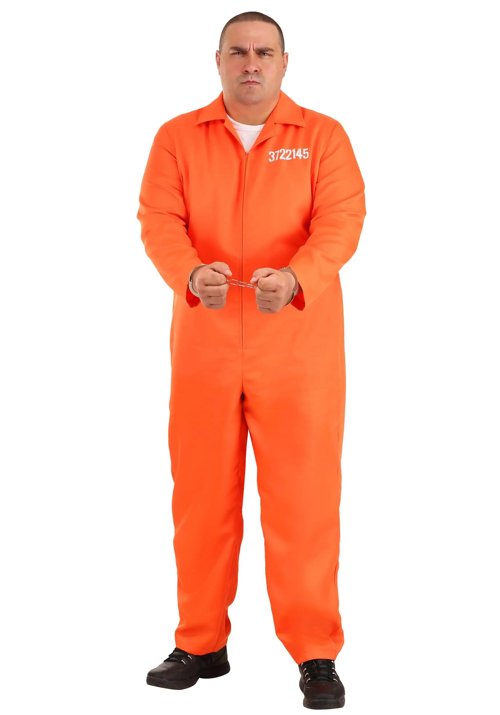 Plus Size Prison Jumpsuit For Men