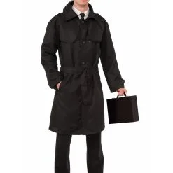 Secret Agent Trench Coat For Men