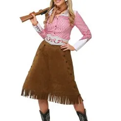 Plus Size Rodeo Cowgirl Adult Costume
