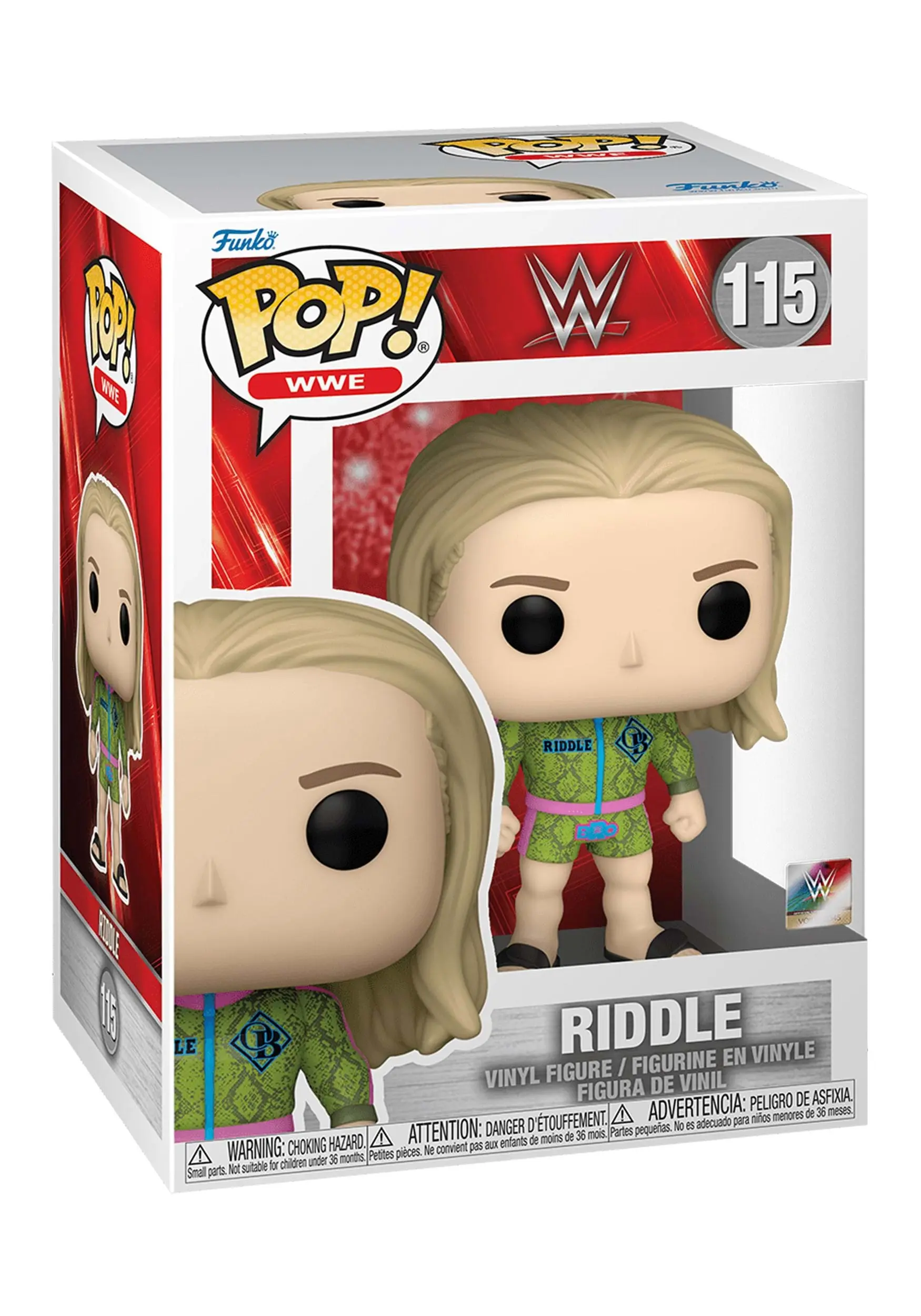 Funko POP! WWE: Matt Riddle Vinyl Figure - Image 2