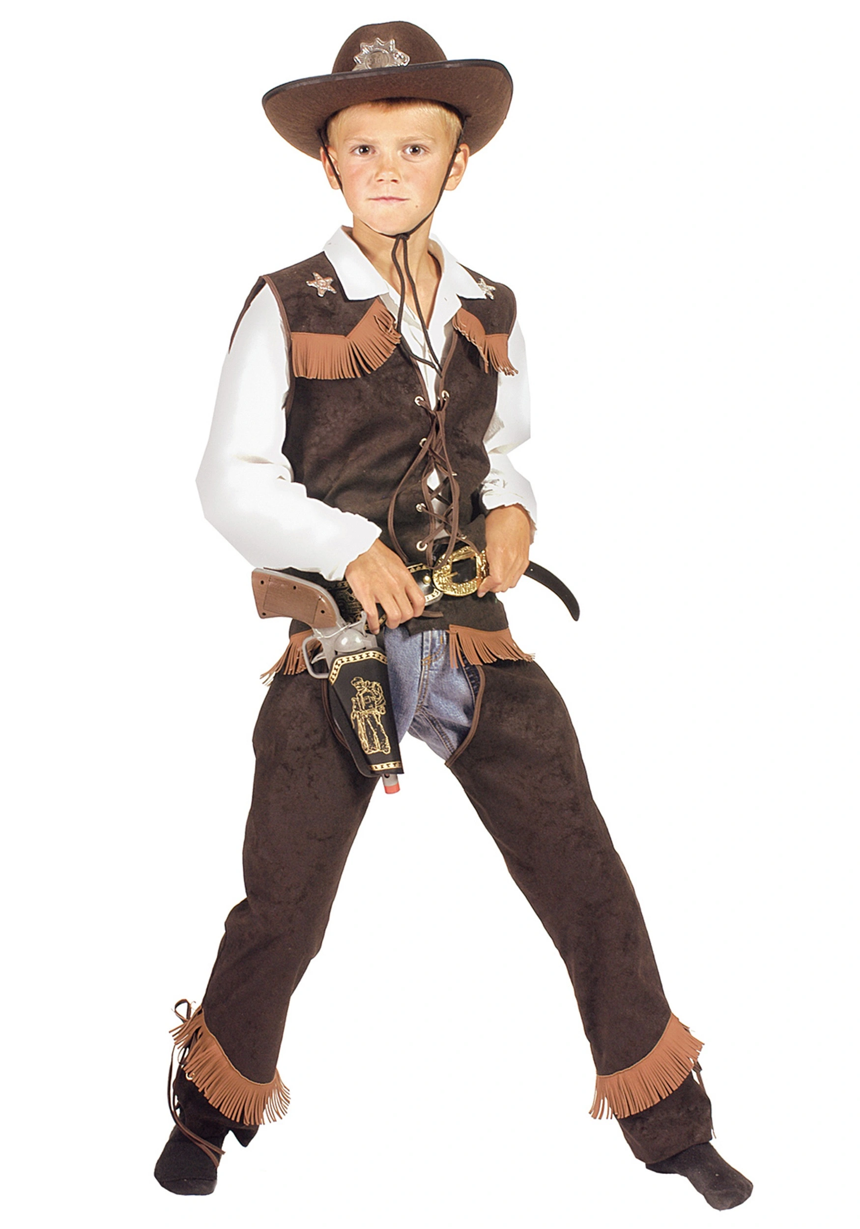 Rawhide Cowboy Costume For Children