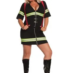 Sexy Firegirl Plus Size Womens Costume