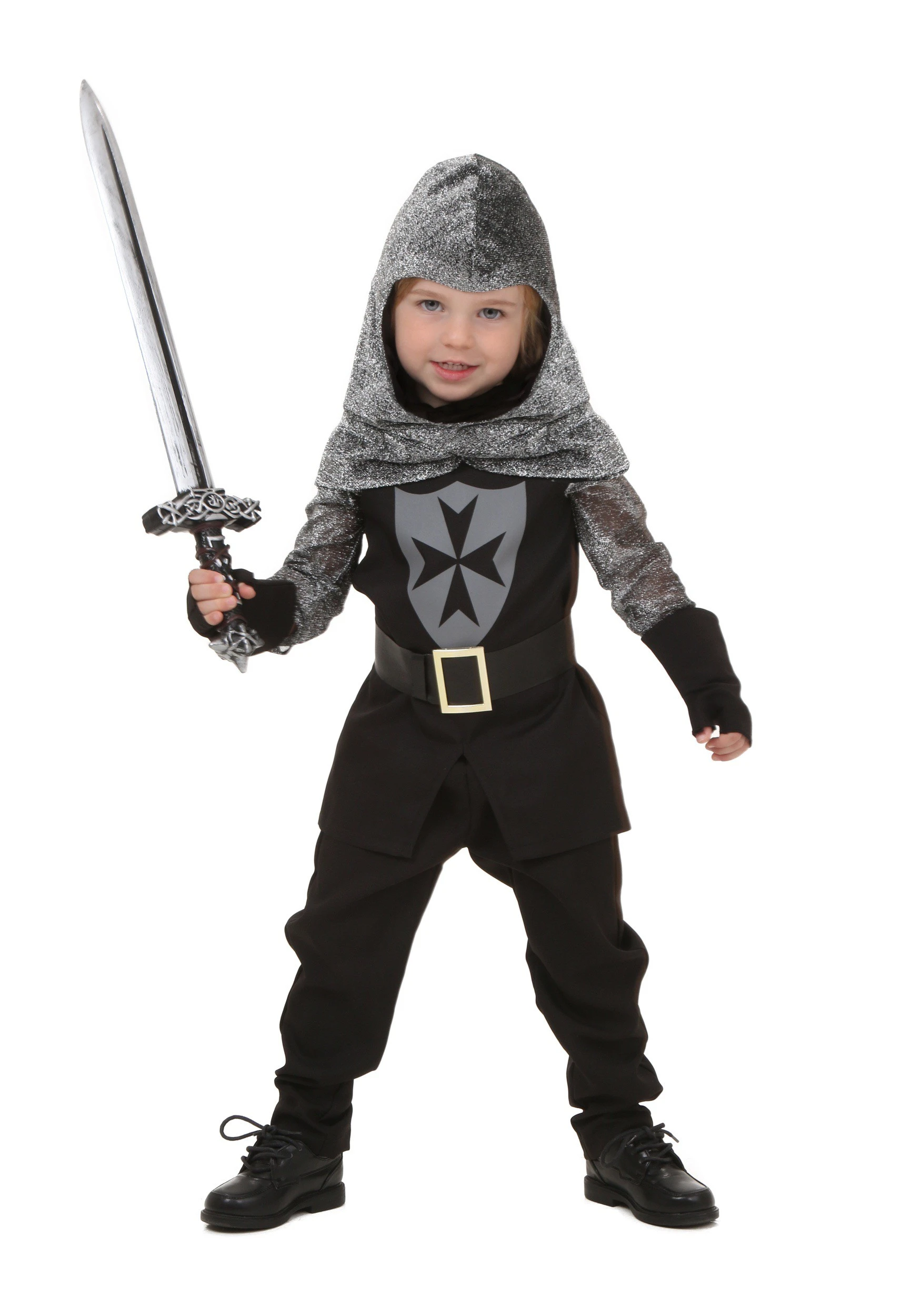 Black Knight Costume For Toddlers