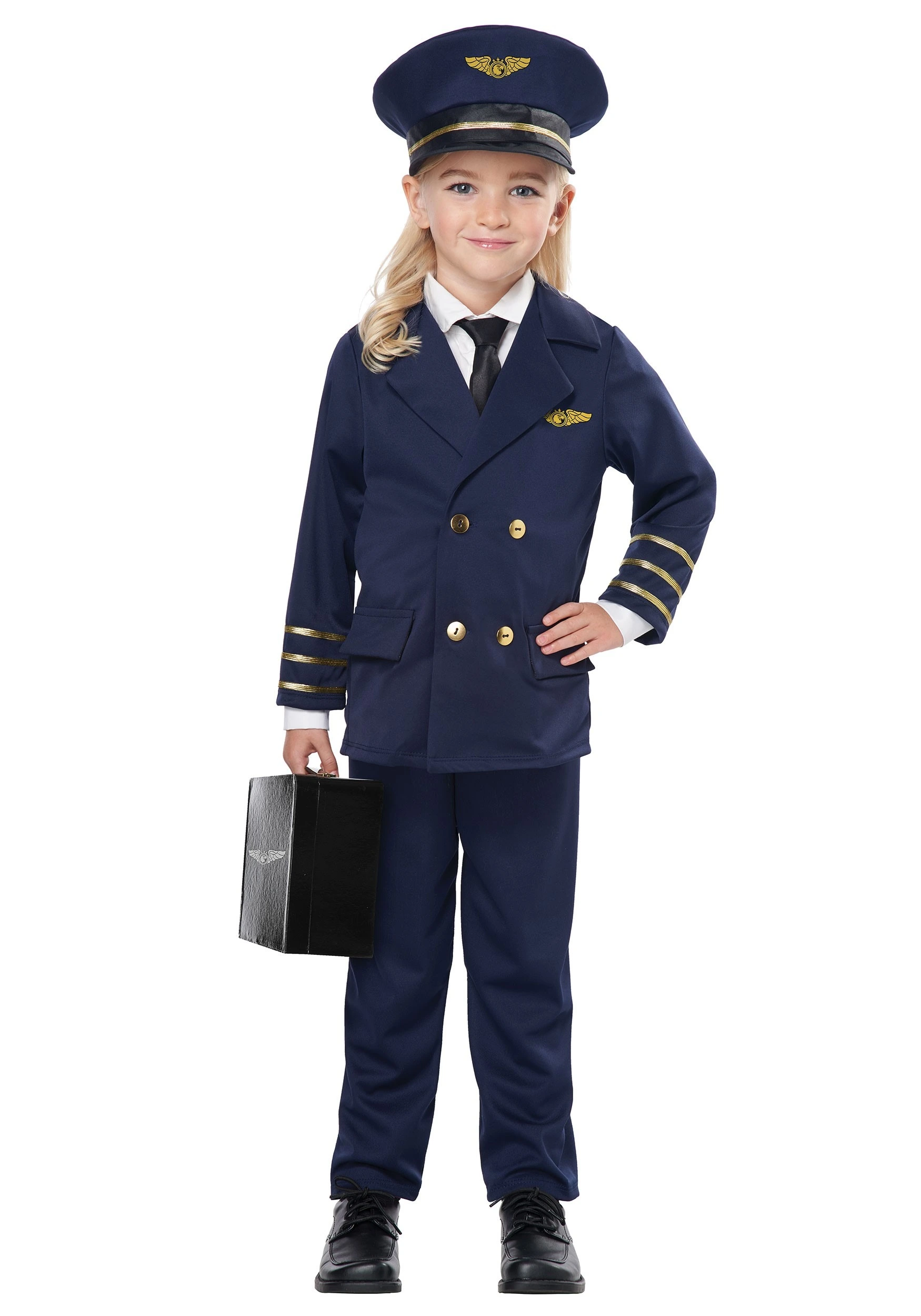 Pint Size Pilot Costume For Toddlers - Image 2