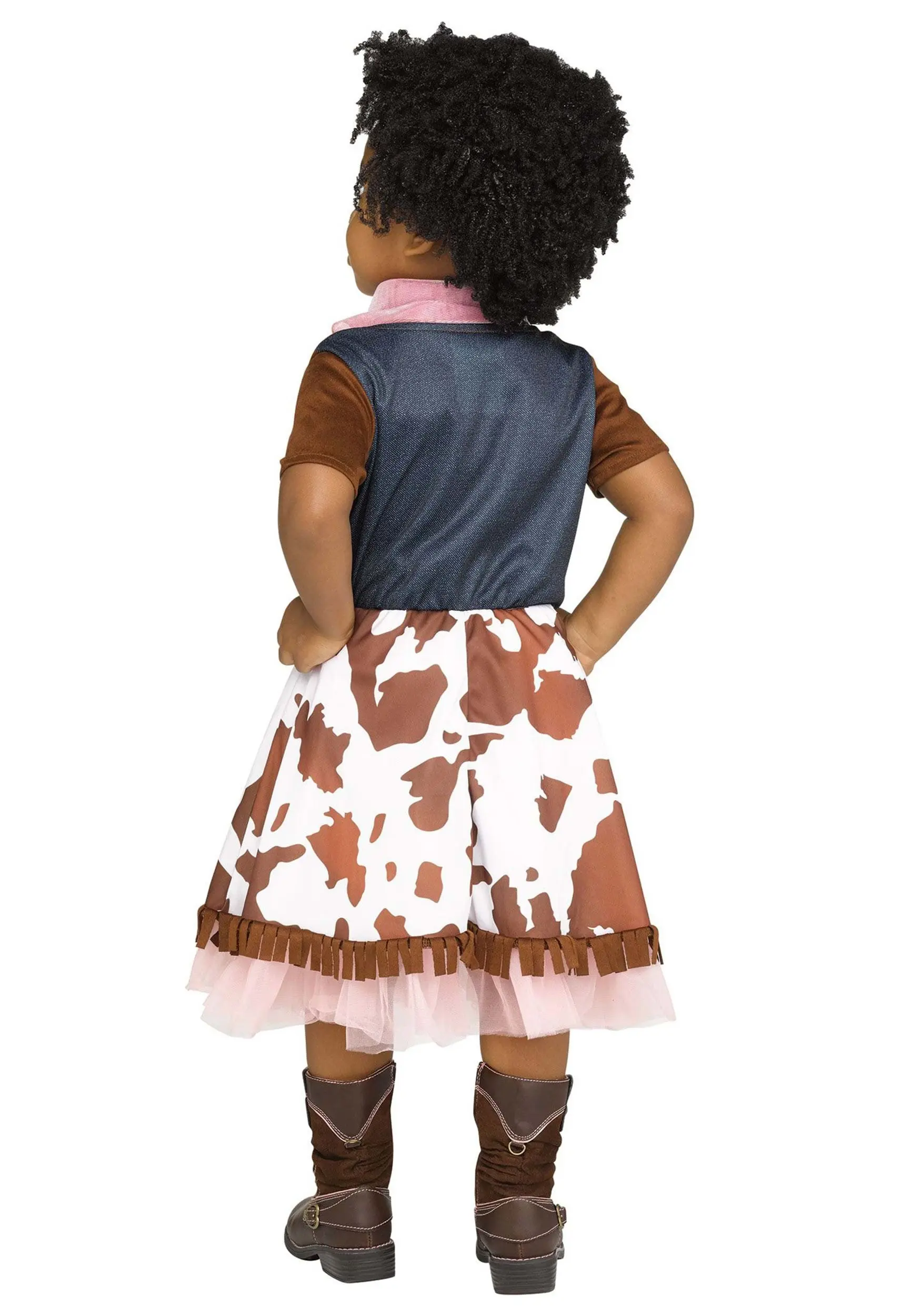 Toddler Cowgirl Rodeo Costume - Image 2