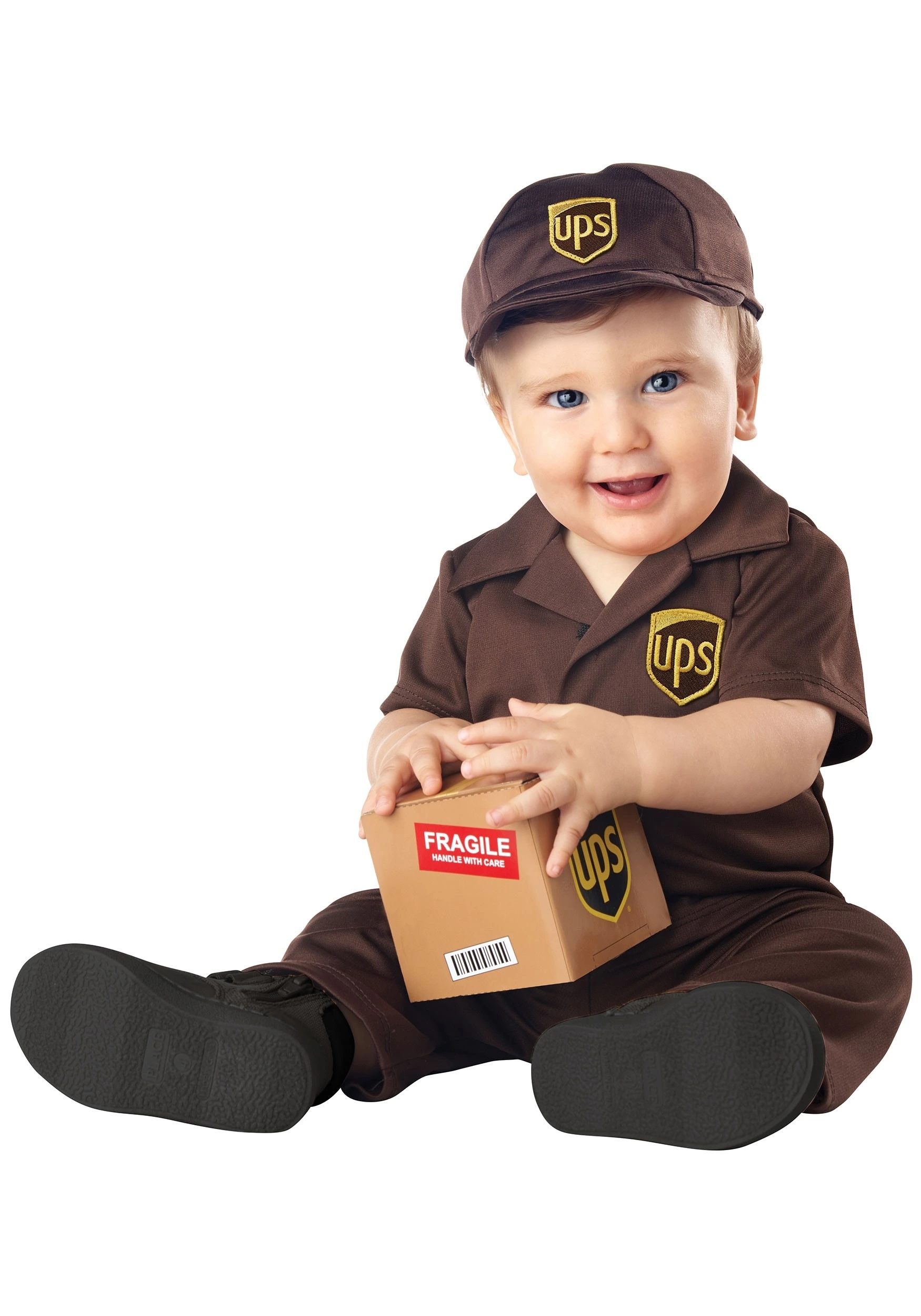 UPS Delivery Uniform Baby Costume