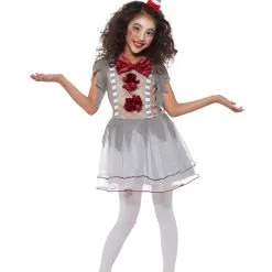 Girl's Costume - Vintage Clown
