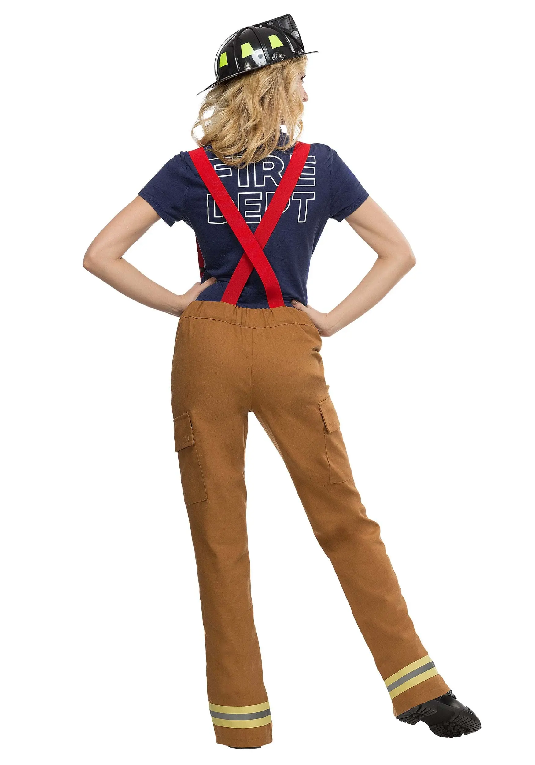Women's Fire Captain Costume - Image 2