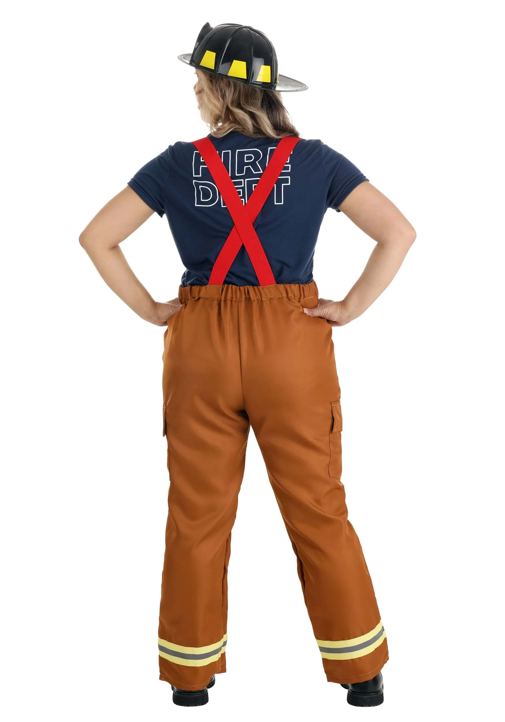 Women's Fire Captain Costume - Image 4