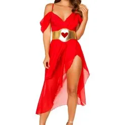Goddess Of Love Costume Dress For Women