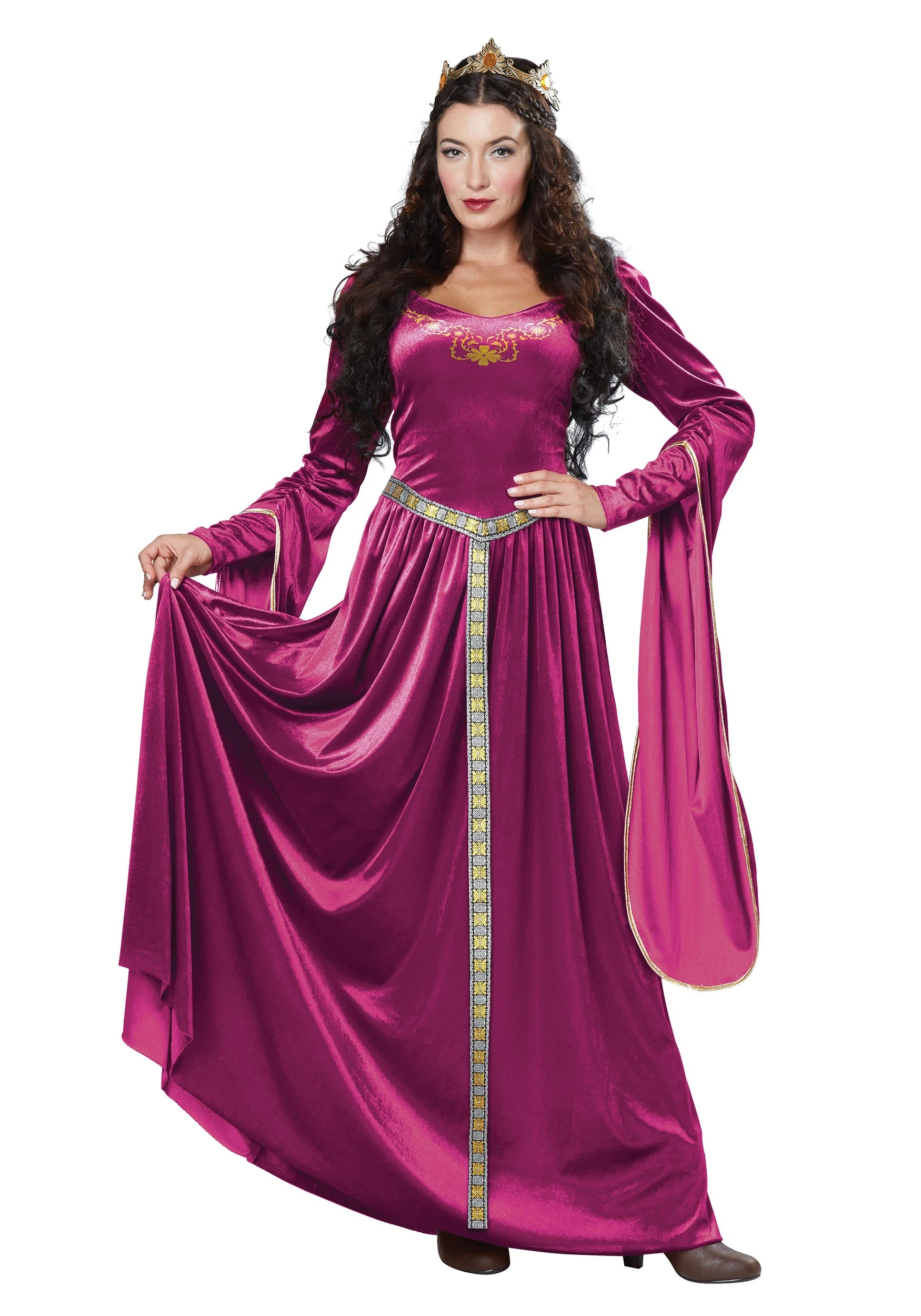 Women's Lady Guinevere Costume Dress