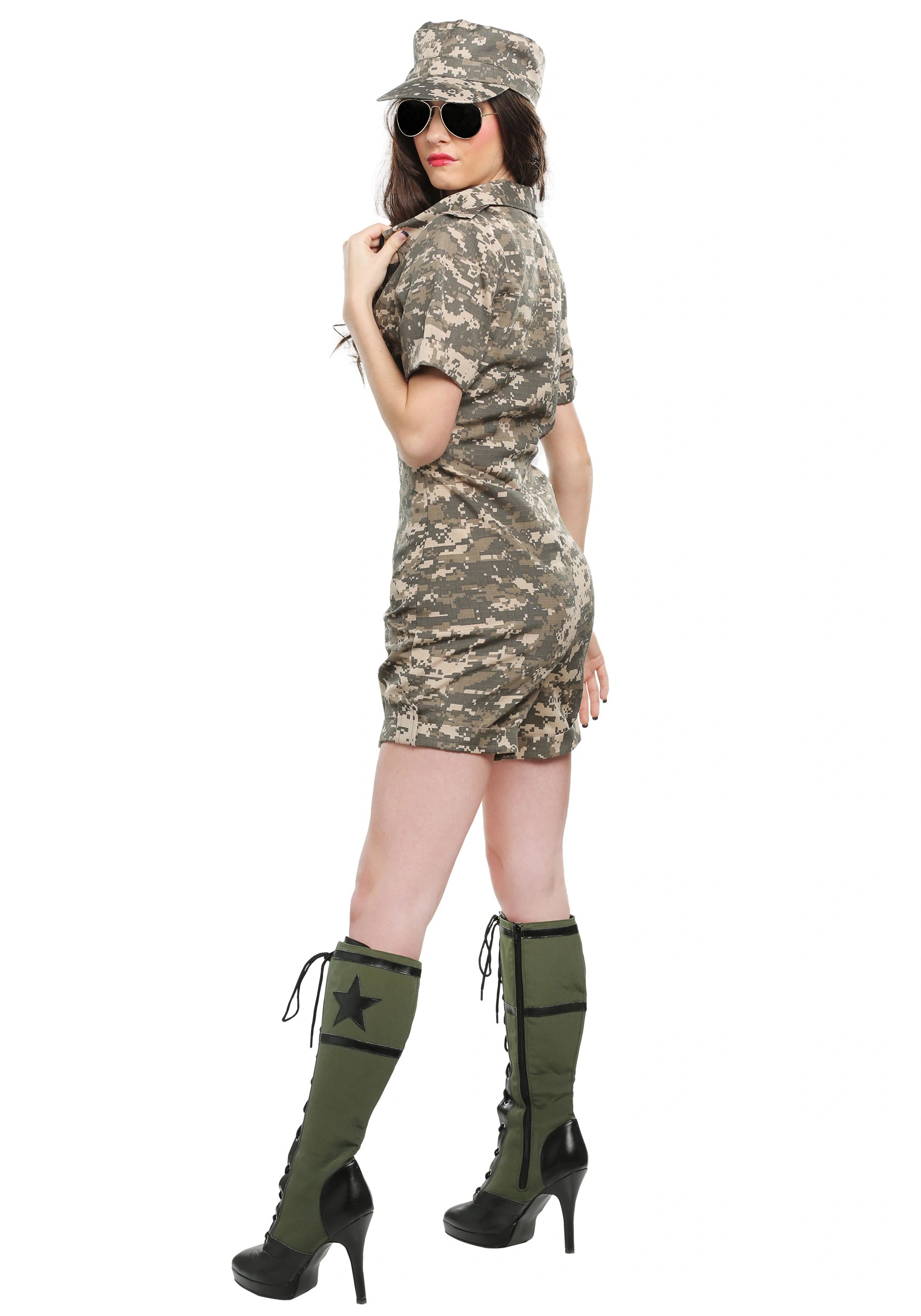 Military Officer Costume For Women - Image 2