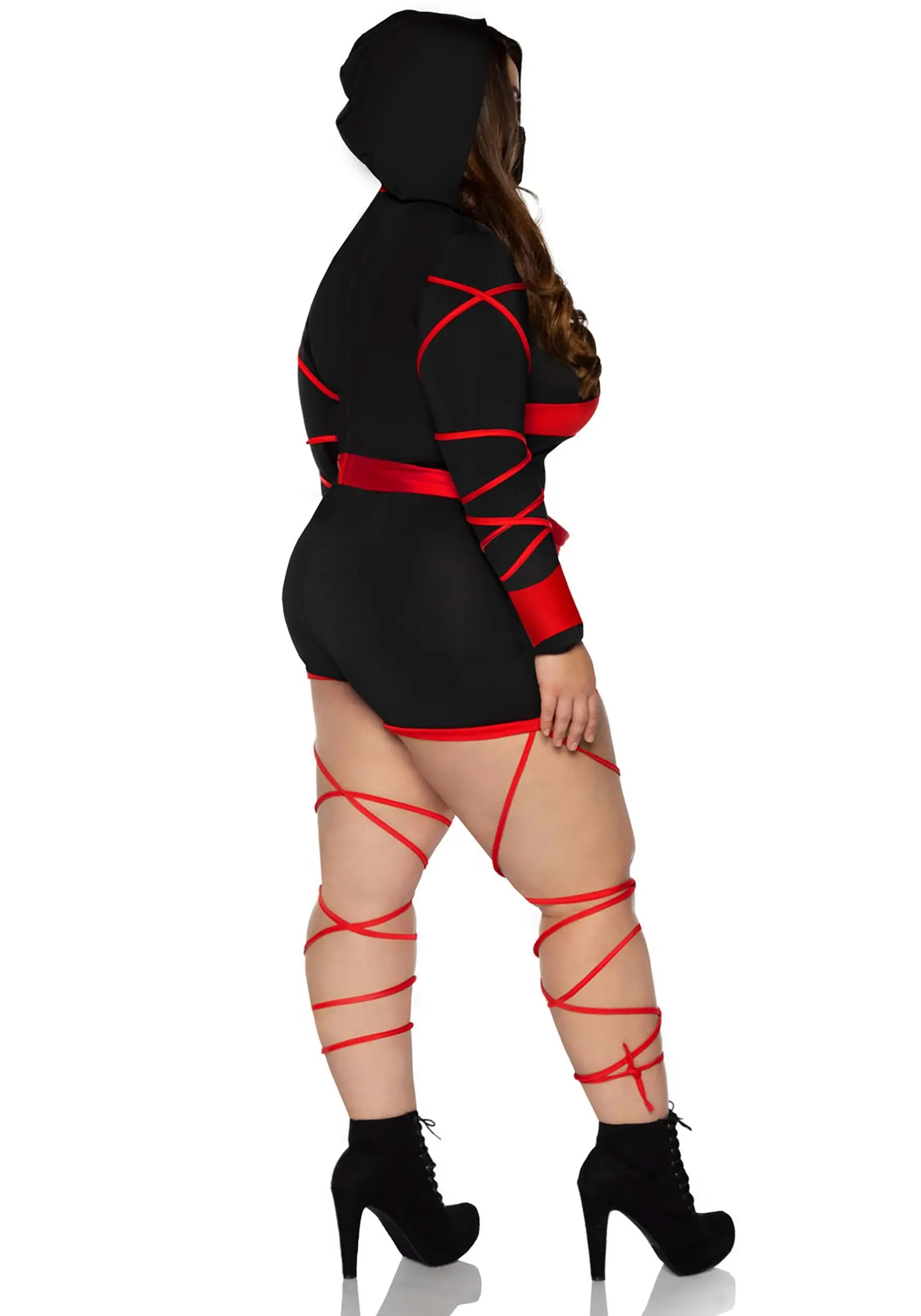 Plus Size Dragon Ninja Women's Costume - Image 2