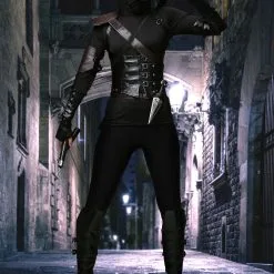 Plus Size Ninja Assassin Costume For Women