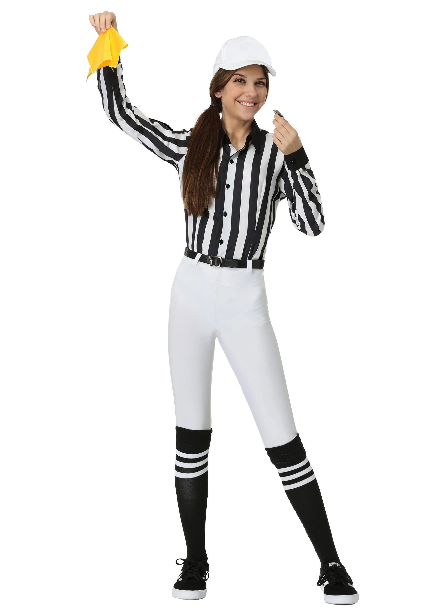 Plus Size Referee Costume For Women