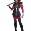 Samurai Warrior Costume For Women