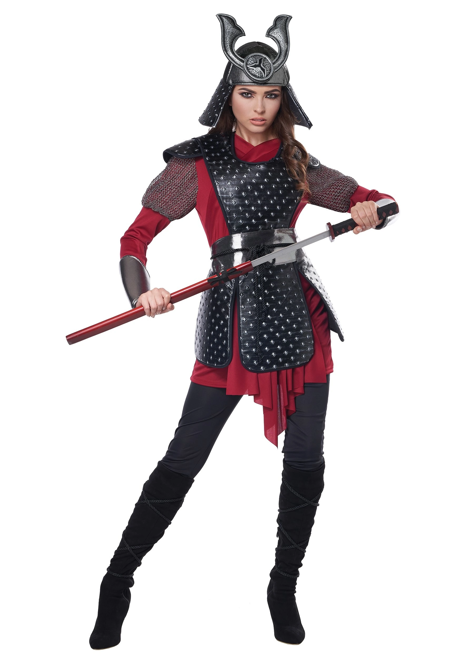 Samurai Warrior Costume For Women - Image 4