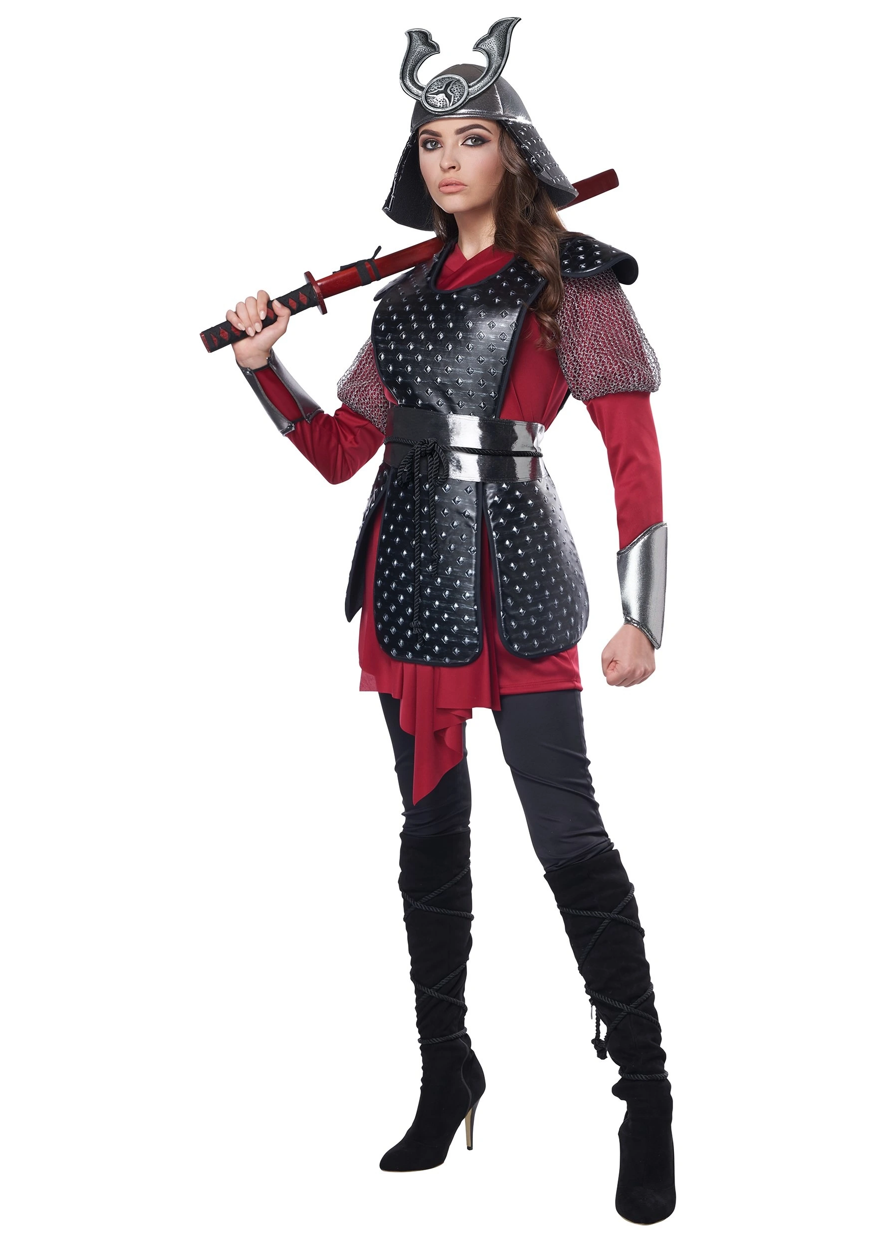 Samurai Warrior Costume For Women