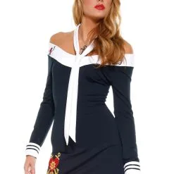 Sexy Sailor Shrug Dress For Women
