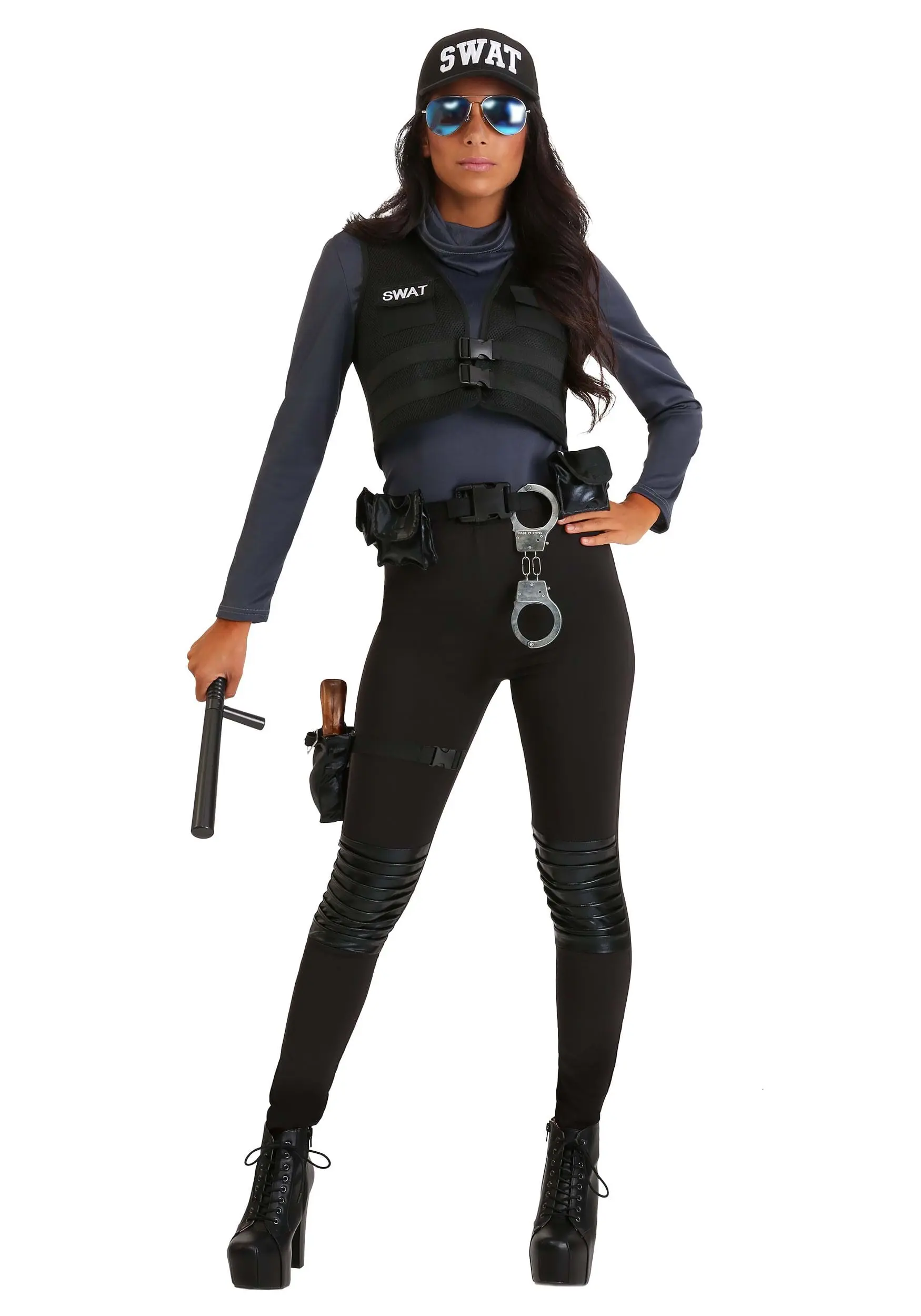 SWAT Babe Costume For Women