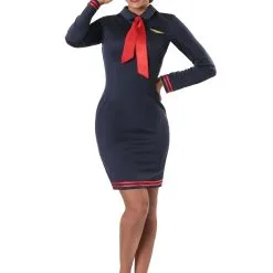 Working The Skies Flight Attendant Costume