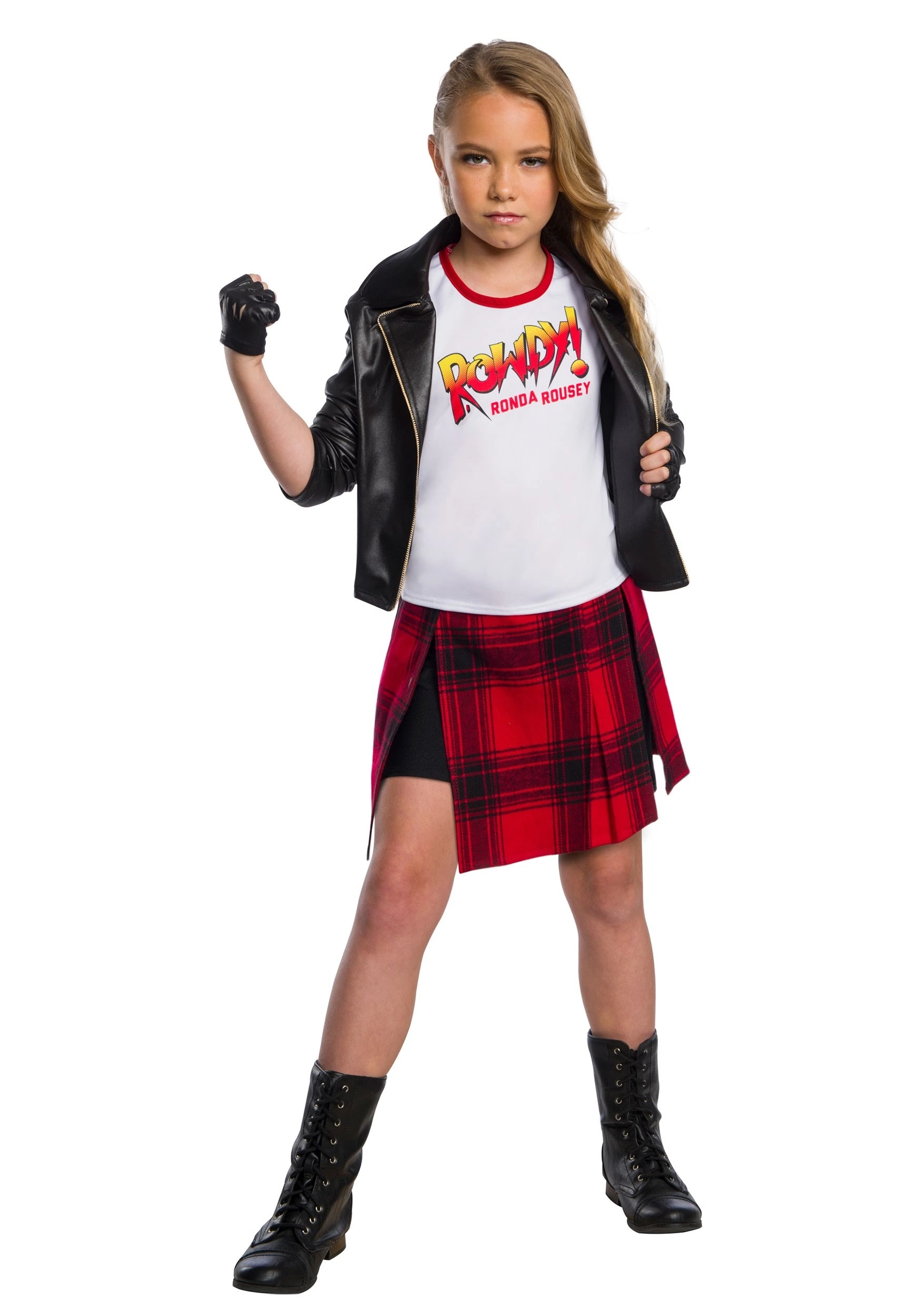 WWE Rowdy Ronda Rousey Deluxe Costume For Girls